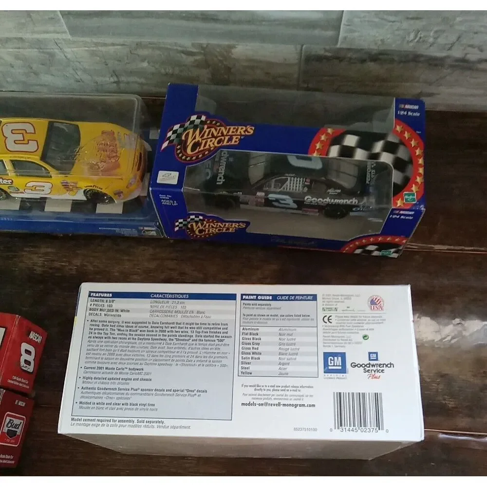 Dale Earnhardt Collection Lot Of 7 Diecast 1/24 1/64 Nutter Butter, Budweiser,